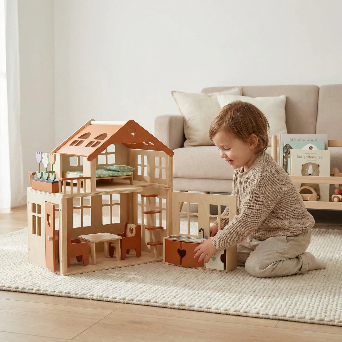 Dollhouse brown