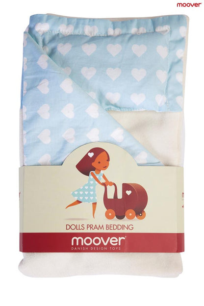Bedding for modern doll stroller