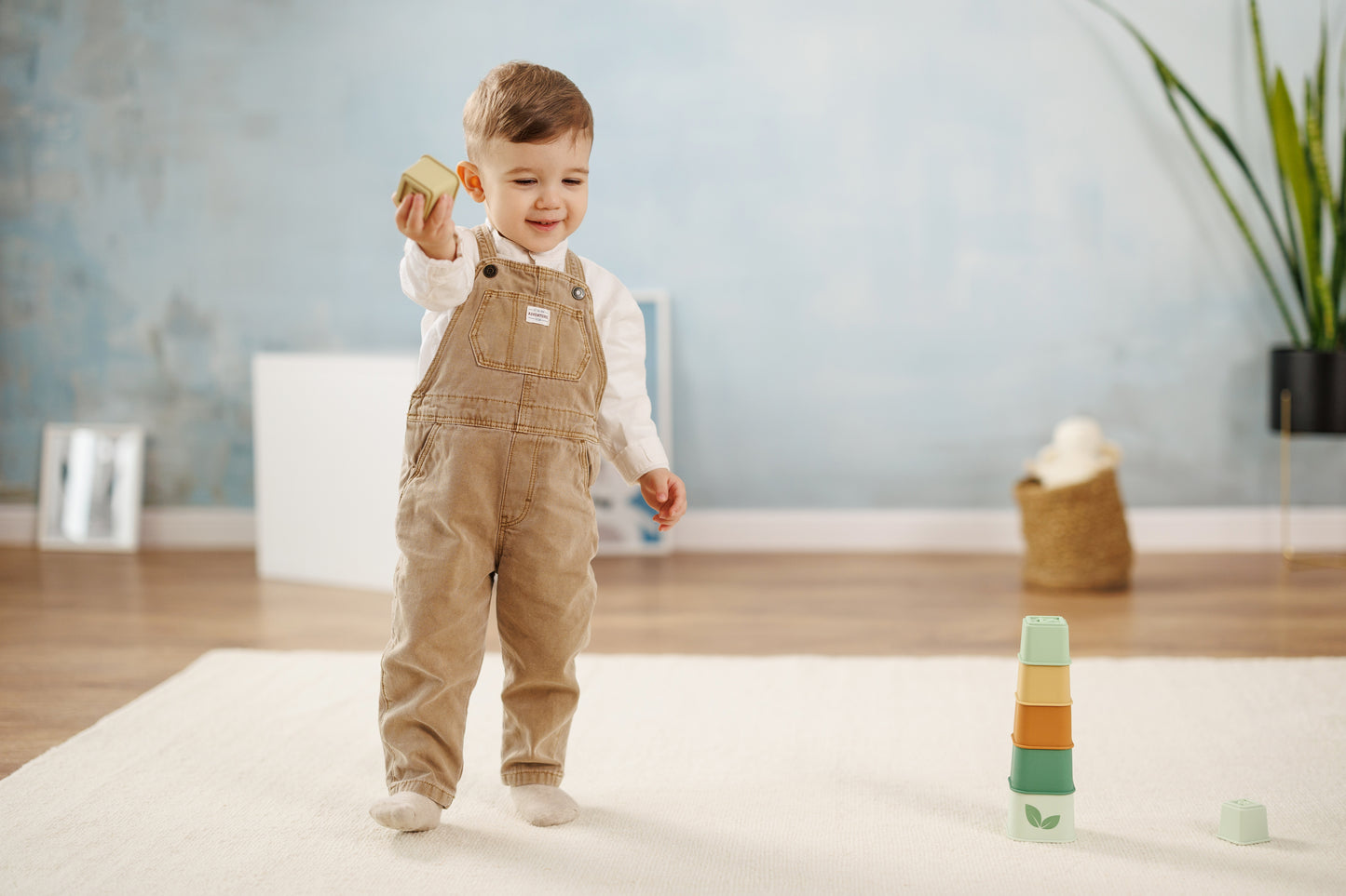 Silicone tower Green Leaves