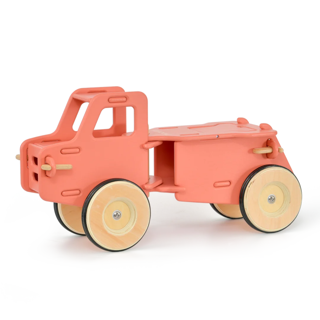 Dump truck light blue